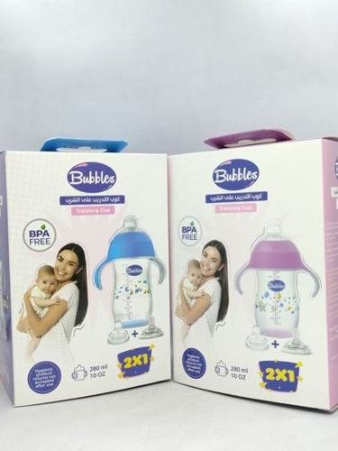 بابلز كوب لبني 280 مل + حلمه