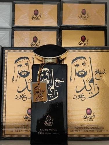 العقيق برفان شيخ زايد عود 100 مل