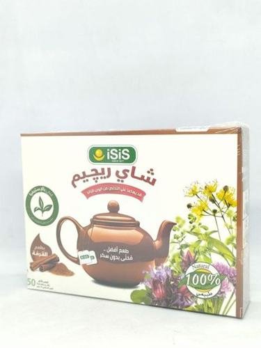 ايزيس شاي رجيم بالقرفه 50 باكت + مج 7243